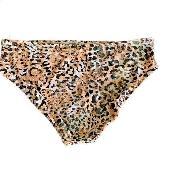 Mynah Animal Print Hipster Bikini Swim  Brief Bottoms Plus Size 24W - Picture 5 of 7